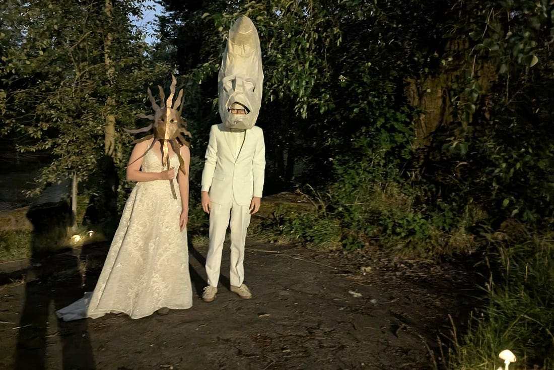 Portland’s first Moon Walk mixes protest with play